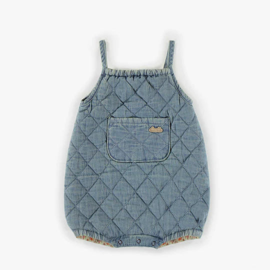 Sexy Topless Denim One Piece Shorts - The Little Connection